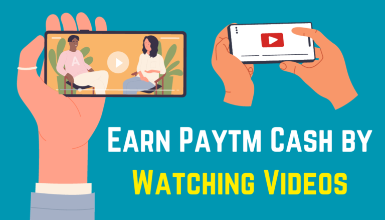 Earn Paytm Cash By Watching Videos