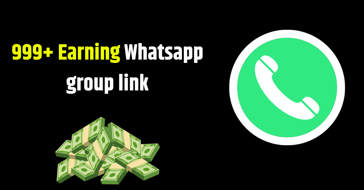 online Earning WhatsApp Group Link