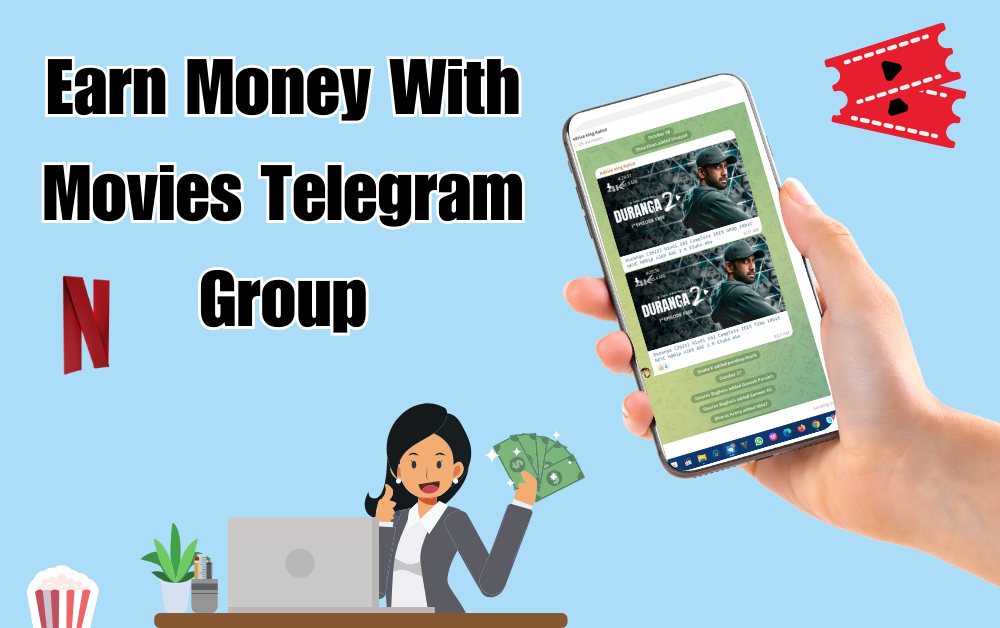 How To Earn Money From Telegram By Uploading Movies